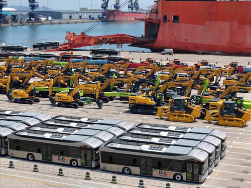 95臺純電動客車經(jīng) 煙臺 土耳其 特色滾裝航線發(fā)往歐洲