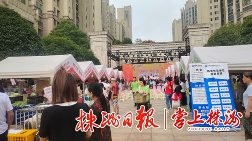 我市 紅滿株洲 牽手計(jì)劃 消費(fèi)幫扶進(jìn)社區(qū) 活動(dòng)啟動(dòng)